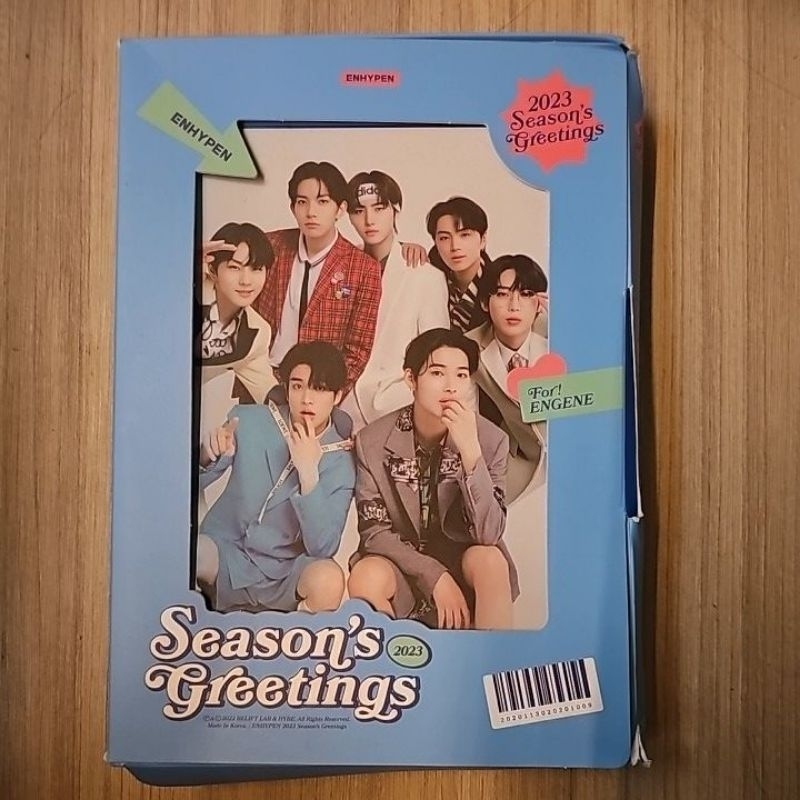 [CLEARANCE SALE] Sharing Season's Greeting Enhypen 2023 member set sg 23 heeseung jungwon jay jake s