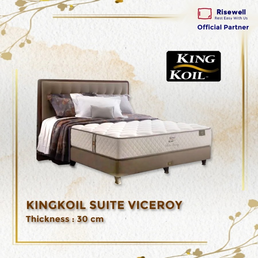Kasur Kingkoil / Mattrass Kingkoil Suite Viceroy (Mattrass Only)