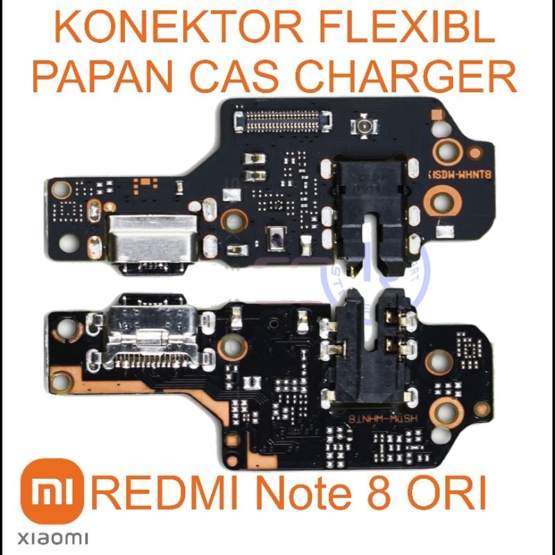 KONEKTOR CHARGER XIAOMI REDMI Note 8 PAPAN CAS CHARGER XIAOMI REDMI Note 8 ORIGINAL