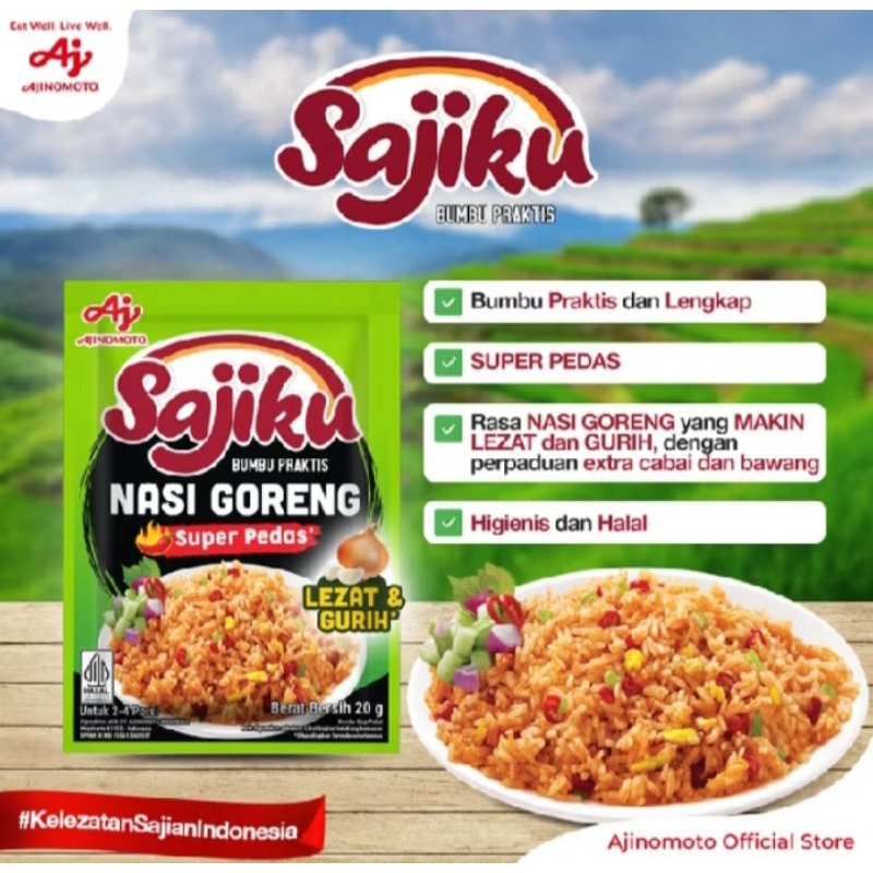 

SAJIKU NASI GORENG SUPER PEDES 20G