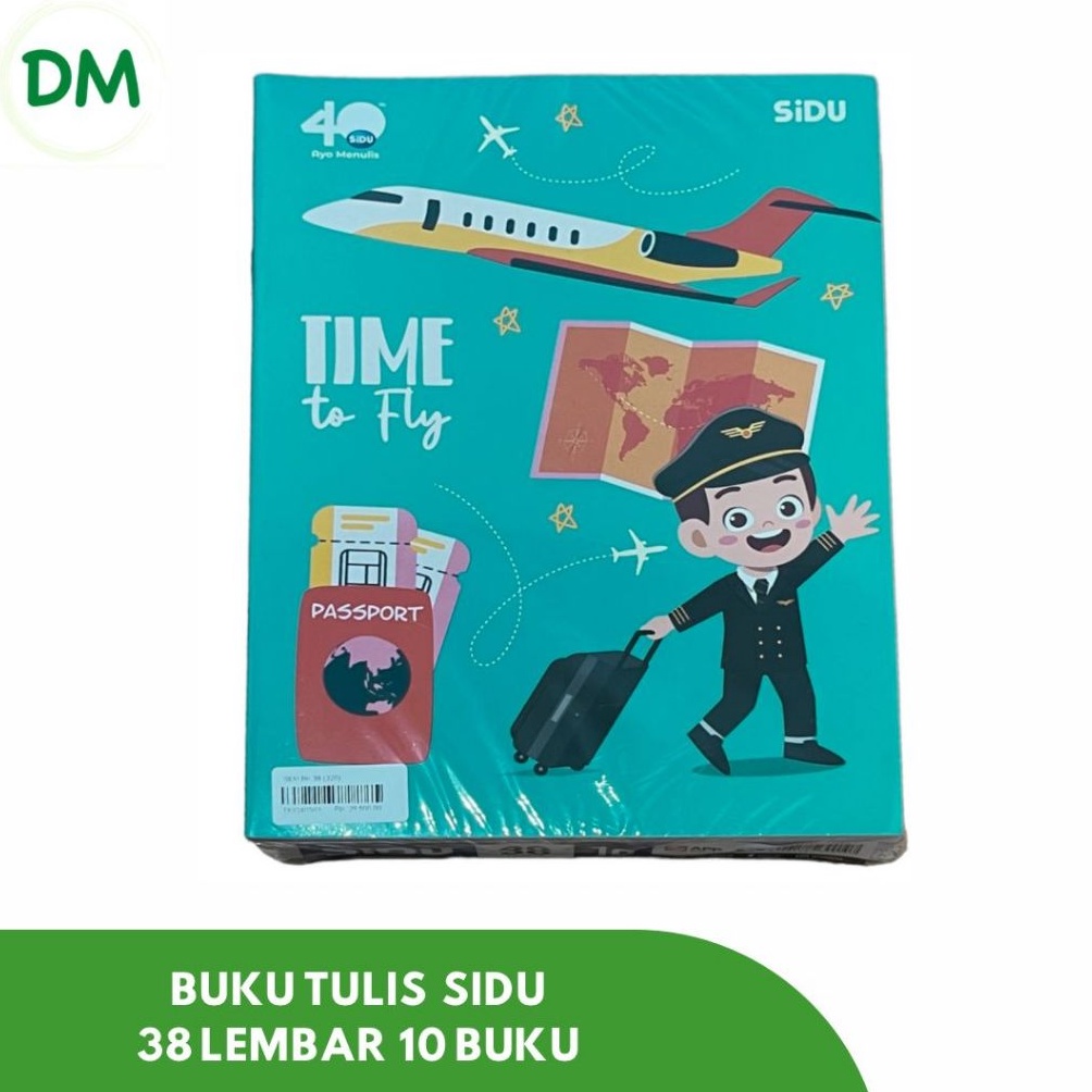 

Buku Tulis Sidu 38 lembar 1 buku ART P4S6