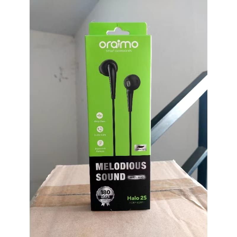 ORAIMO OEP-E21P Wired Earphone Melodious Sound With Mic