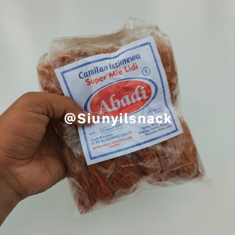 

Remukan mie lidi abadi | Kemasan 1pack isi 10pcs