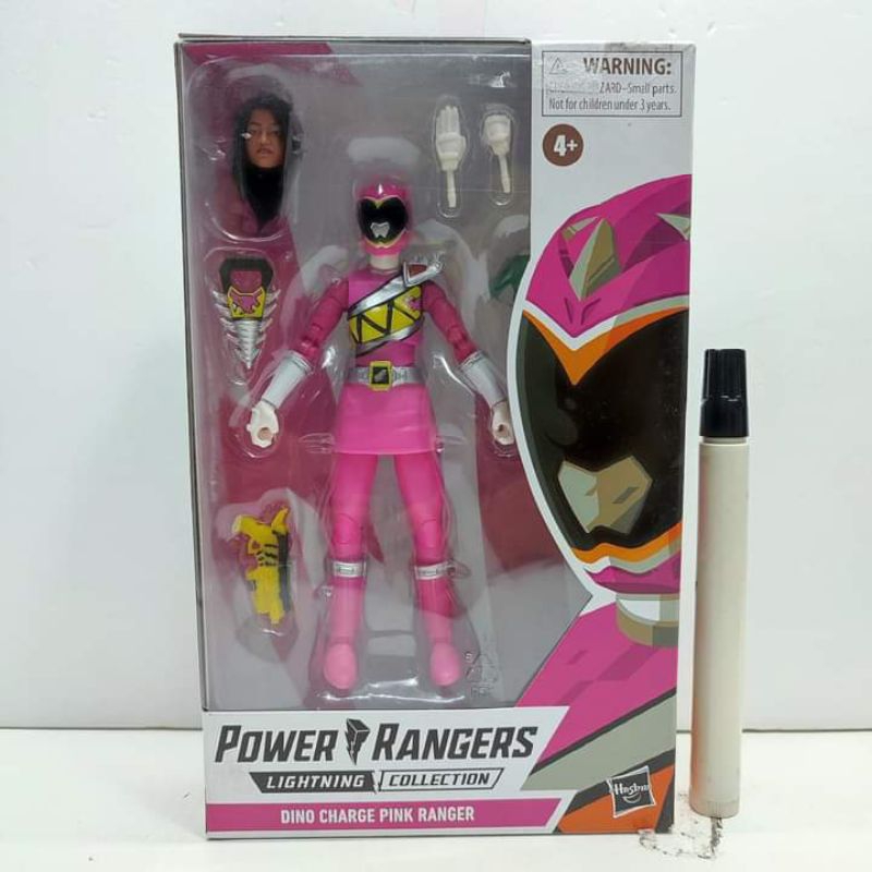 mainan action figurePower Rangers Dino Charge Lightning Collection Pink Rangerhasbro
tinggi sekitar 
