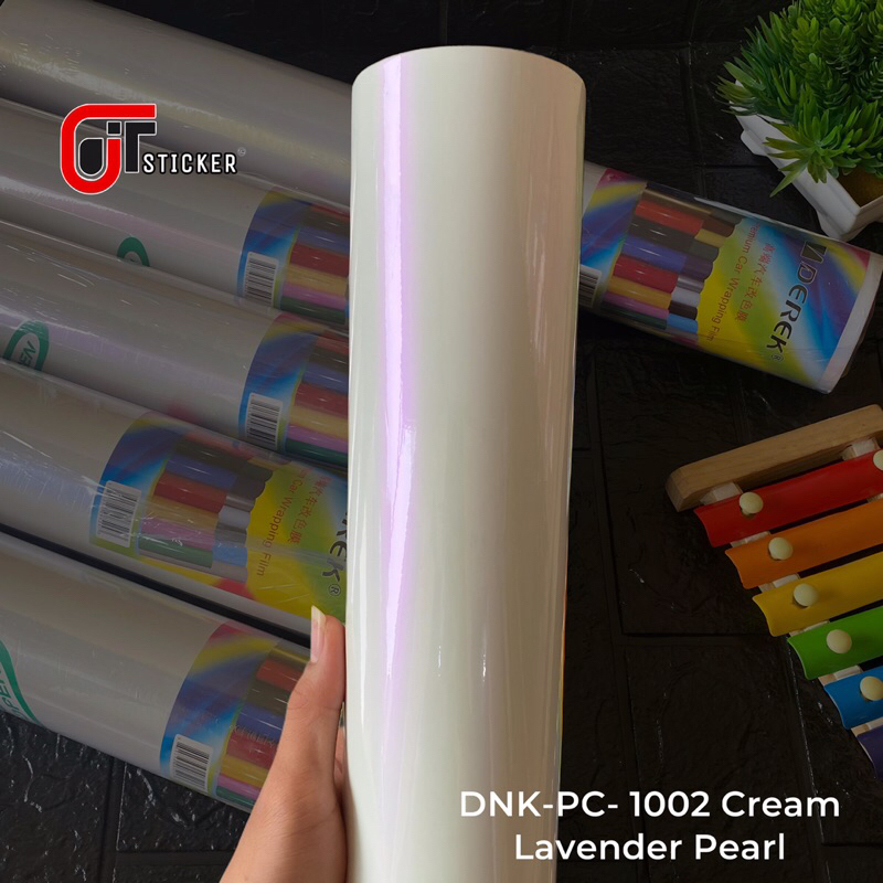 Skotlet putih lembayung lavender sticker scotlite lembayung lavender premium vinyl