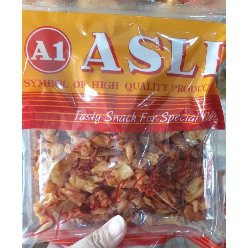 

READY Keripik sambal ubi merek ASLI A1