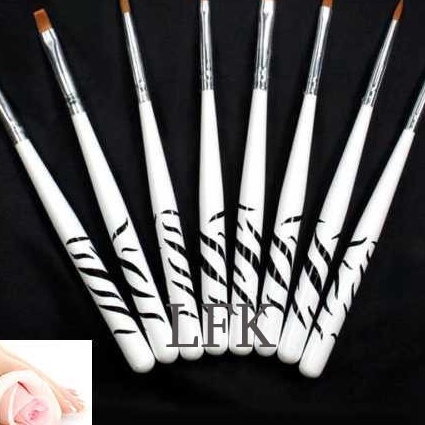 

Termurah ZEBRA KUAS BRUSH 8PCS DEKORASI KUE LUKIS CAT KUKU FONDANT CAKE PAINT ART LUSTER DUST PEWARNA HIAS