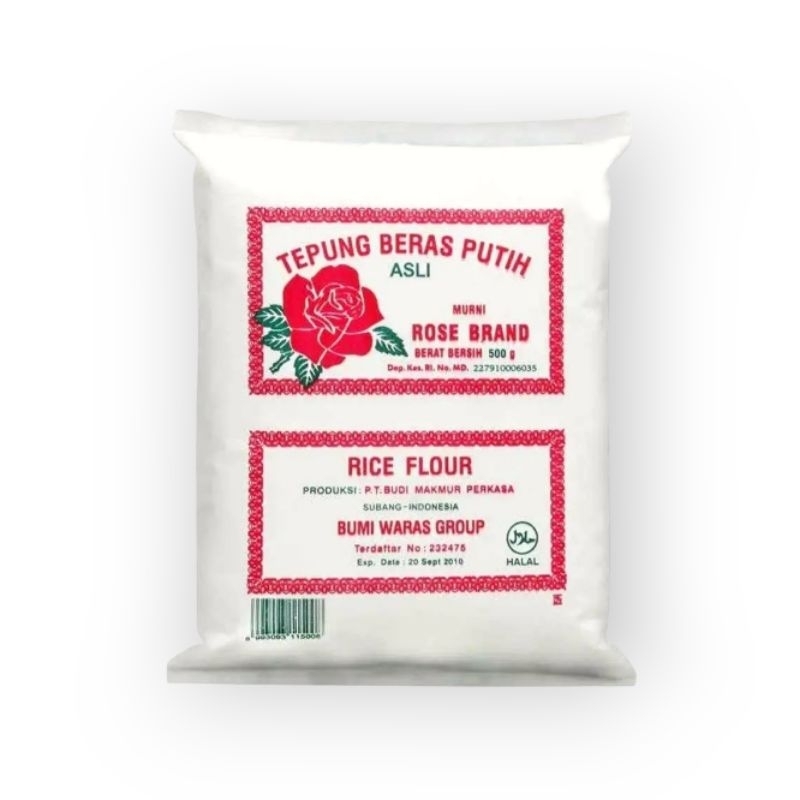 

Tepung Beras Rose Brand 500Gr