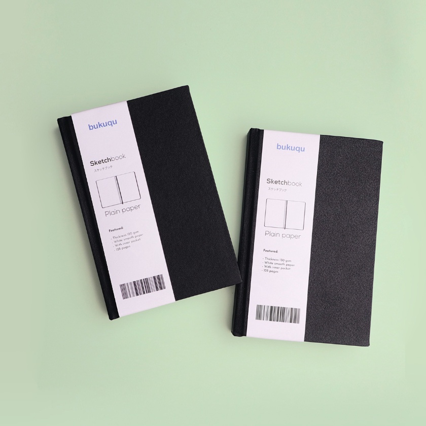 

KP8 bukuqu Sketchbook Simple A6 15 gsm Sketsa gambar Sketch book lukis