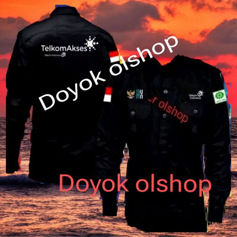 kemeja BUMN Telkom akses pdh BUMN Telkom akses seragam BUMN Telkom akses pakaian dinas Telkom akses 