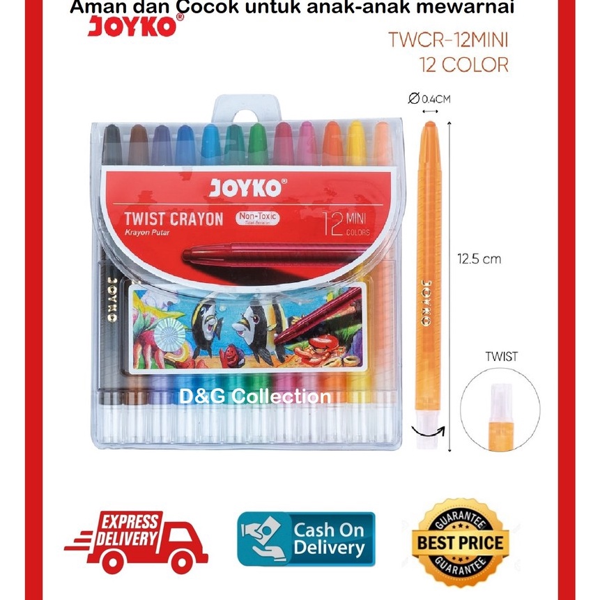 

KF7 CRAYON JOYKO 12 WARNA PUTAR PENDEK OIL PASTEL JOYKO 12 WARNA