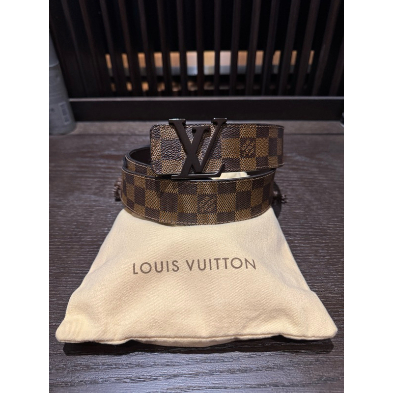 Sabuk Ikat Pinggang Belt LV Louis Vuitton Damier Ebene Original