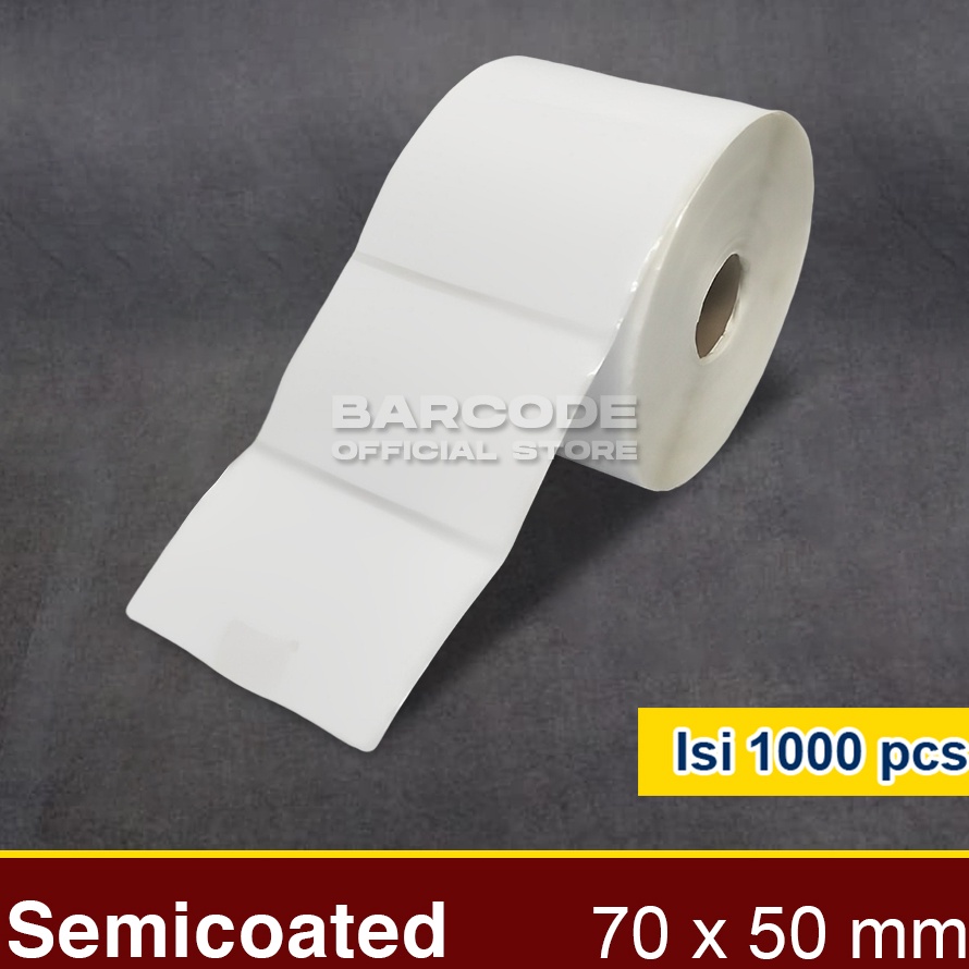 

KF7 Label Barcode 7 x 5 7x5 mm 7x5mm 1 Kes Sticker Semicoated