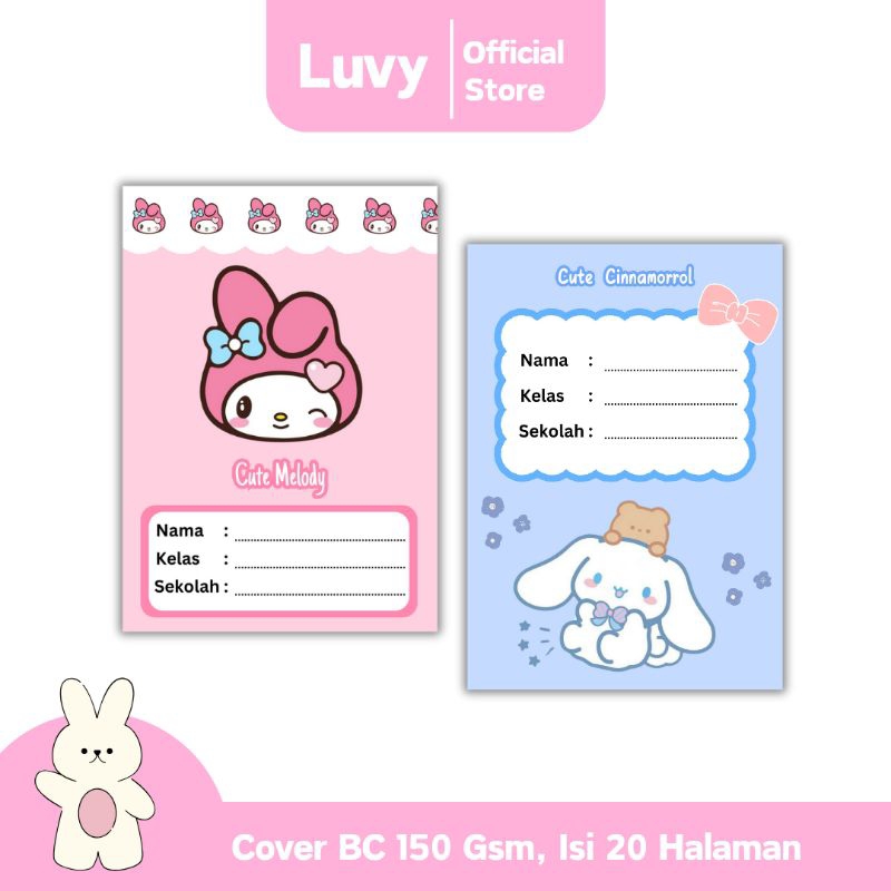 

buku tabungan karakter sanrio / buku tabungan karakter lucu sanrio / tabungan karakter kuromi