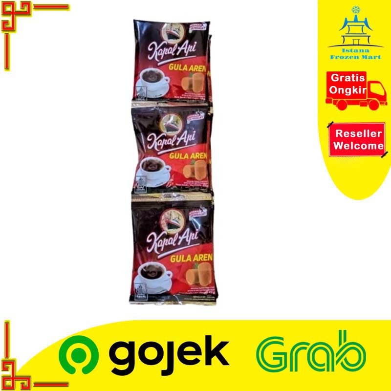 

Kopi + Gula Aren 23 GR x 10 Sachet - KAPAL API