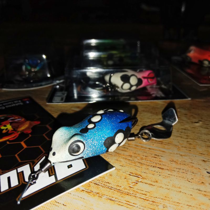 Soft frog RT lure (blade entong) berisik