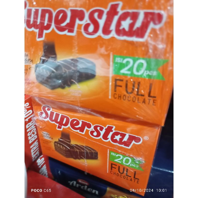 

SUPERSTAR WAFER COKLAT isi 20