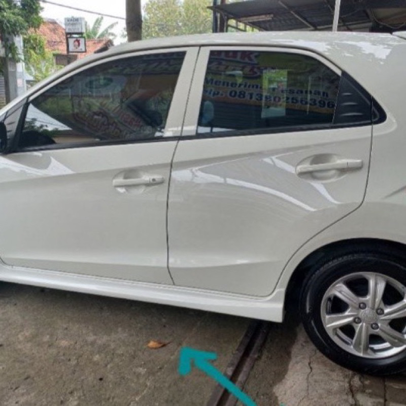 side skirt bodykit samping honda brio lama old 2012 - 2018