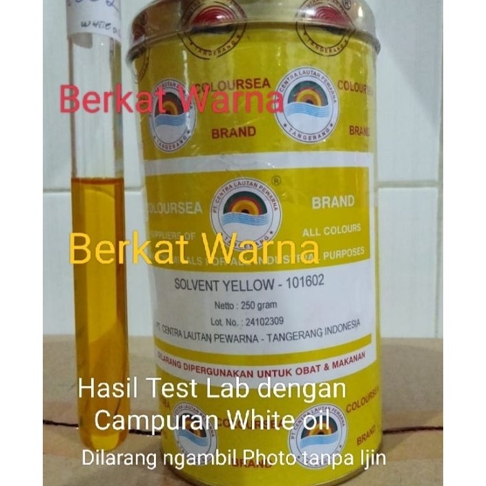 

Langka Pewarna Minyak Soent Yellow 1162 Coloursea Powder