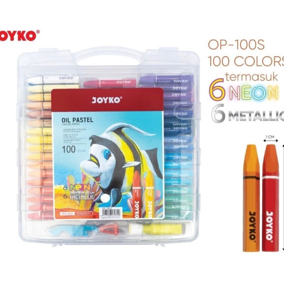 

Boom Krayon Minyak OP55s OP72S Joyko Crayon Oil Pastel