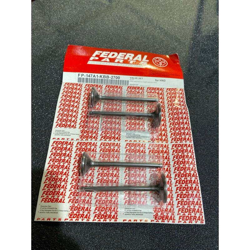 klep federal tiger gl megapro original