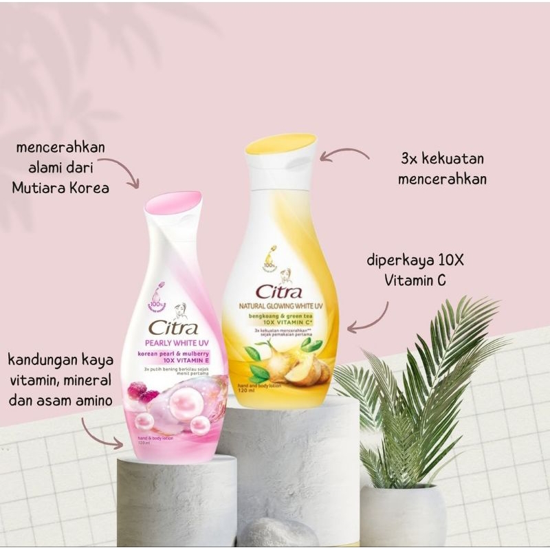 CITRA Body Lotion 110ml / Lotion pemutih citra