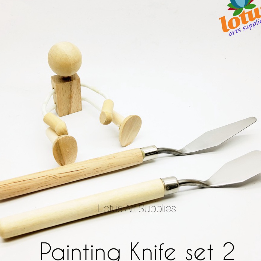 

Tawaran Palette Painting Knife Palet Lukis Spatula set 2