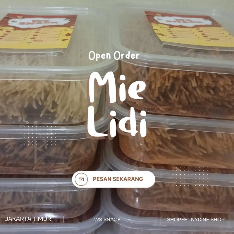 

Mie lidi gurih