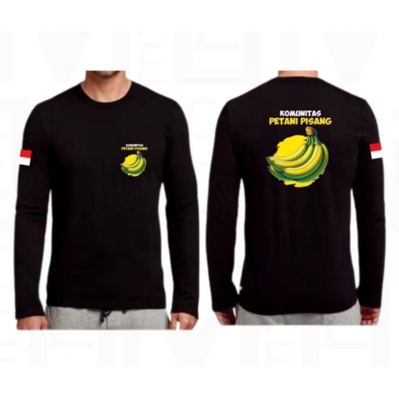 KAOS KOMUNITAS PETANI PISANG LENGAN PANJANG