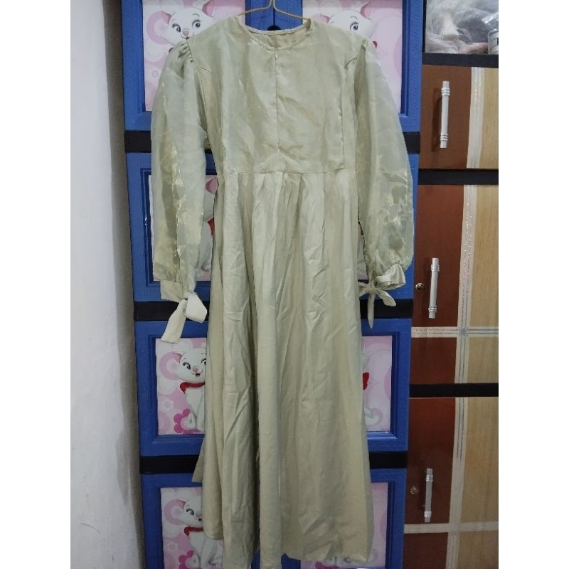 Preloved Tatiana dress organza silk busui frendly