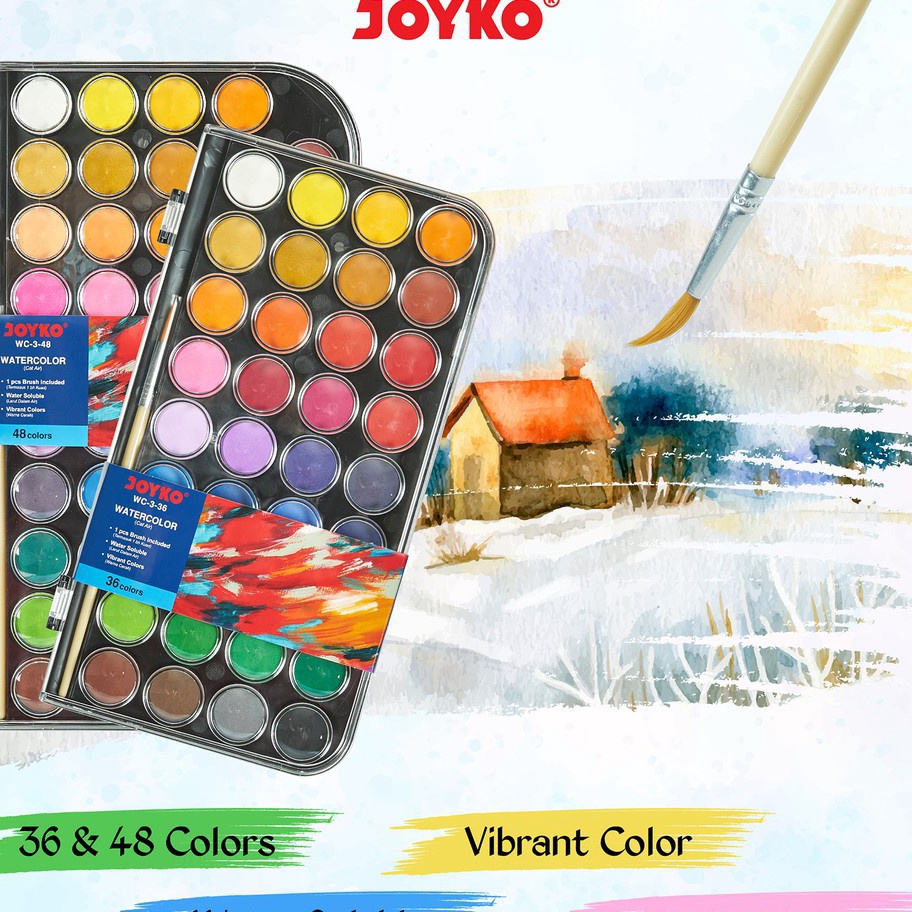 

KP8 Cat Air Joyko 36 dan 48 Warna WC348WC336