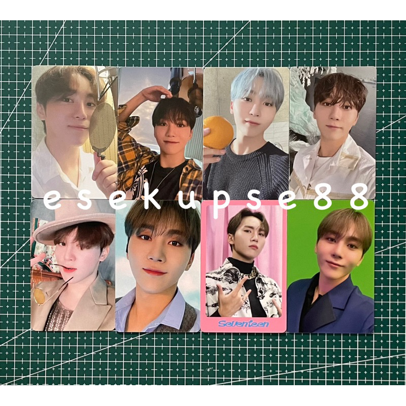 Photocard PC Seungkwan Seventeen Semicolon, Attaca OP 1 Jeruk, Sector 17 New Heights Height NH, Goin