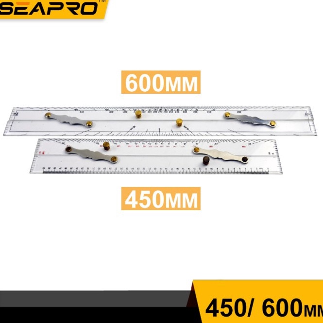 

ART M5L5 Mistar Jajar Peta 45MM 6MM PARALLEL RULES 45mm seapro
