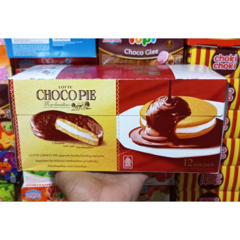 

CHOCO PIE 1 Pack Isi 12 Bungkus @28g