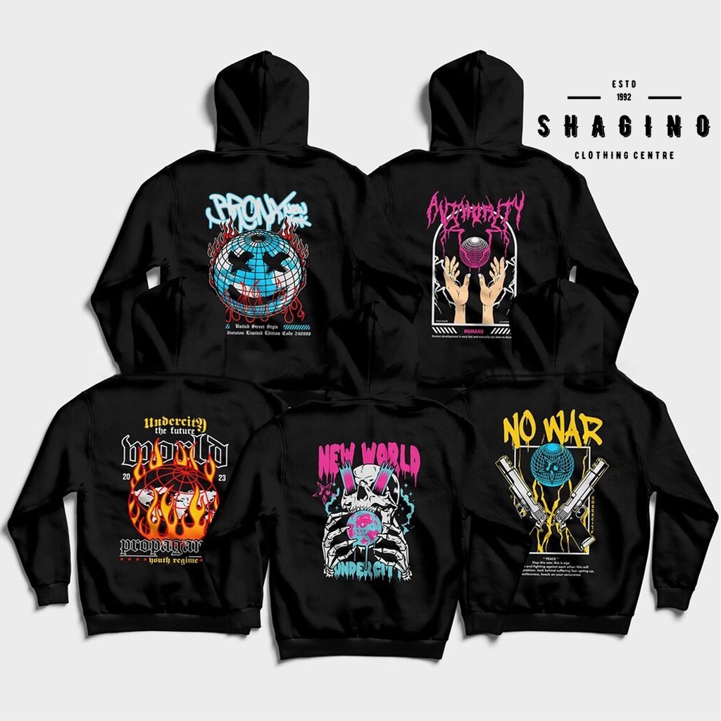 Shagino | Jaket Hoodie Terbaru / Jaket Hoodie Pria Wanita / Jaket Hoodie Tebal / Jaket Hoodie Pria D