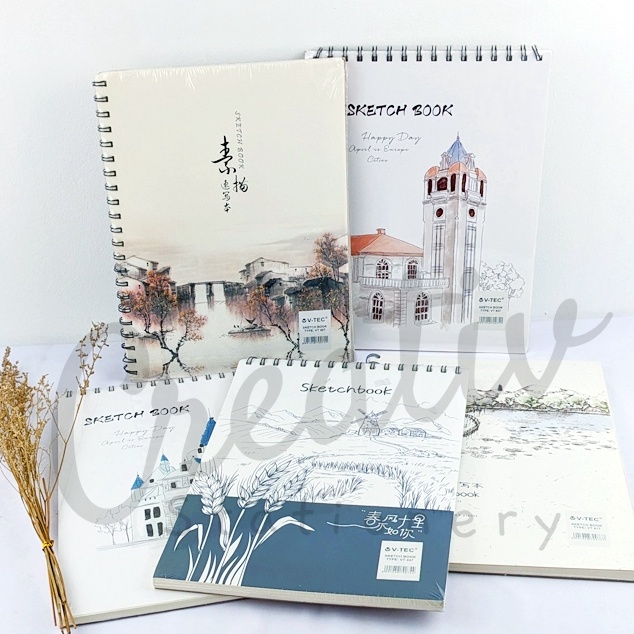 

Istimewa VTEC Sketch Book Vt827 1 Gsm 3 Sheet Buku Gambar Sketsa