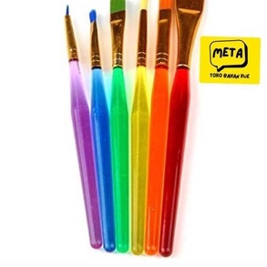 

Istimewa 6 PCS KUAS ARTIST BRUSH KUAS RAINBOW KUAS LUSTRE DUST FONDANT KUAS LUKIS KUAS BUBUK KUAS GAMBAR KUAS SERBAGUNA KUAS CLAY CRAFT