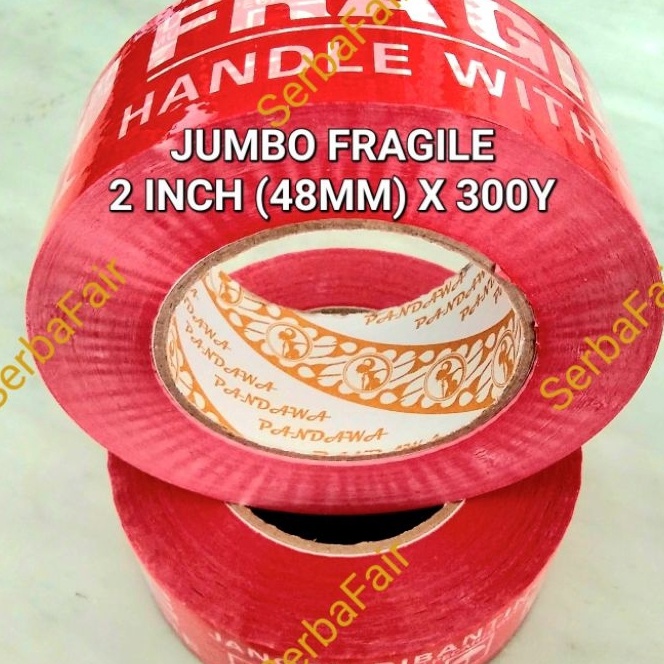 

KI3 Lakban Fragile Pandawa 2 Inch 48mm x 3 Yards Ecos