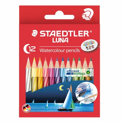 

Cashback Pensil Warna Staedtler Luna Aquarell watercolour 12 warna pendek