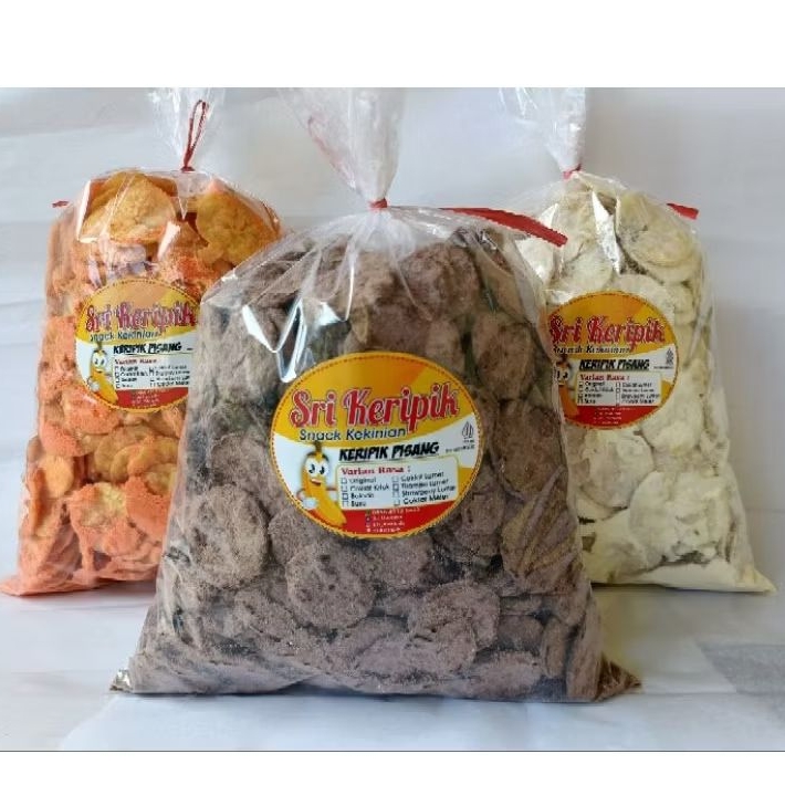 

KERIPIK PISANG 1 KILOGRAM VARIAN RASA KHAS TULUNGAGUNG (COKLAT KRIUK, SUSU, BALADO)