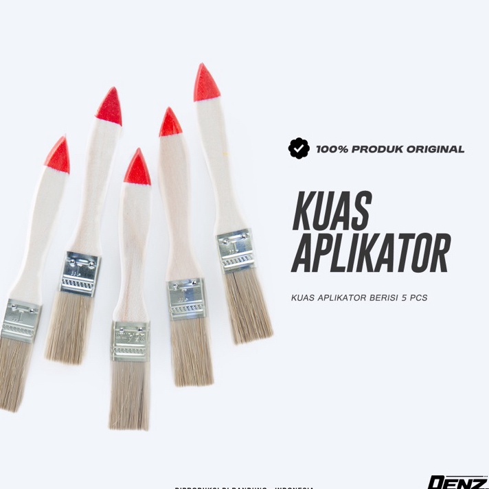 

Terkini KUAS APLIKATOR 5 BUAH