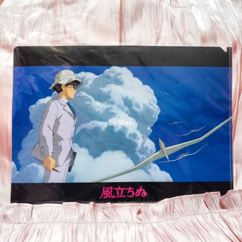 

NEW Wind Rises A4 Clear File Studio Ghibli Jiro Horikoshi