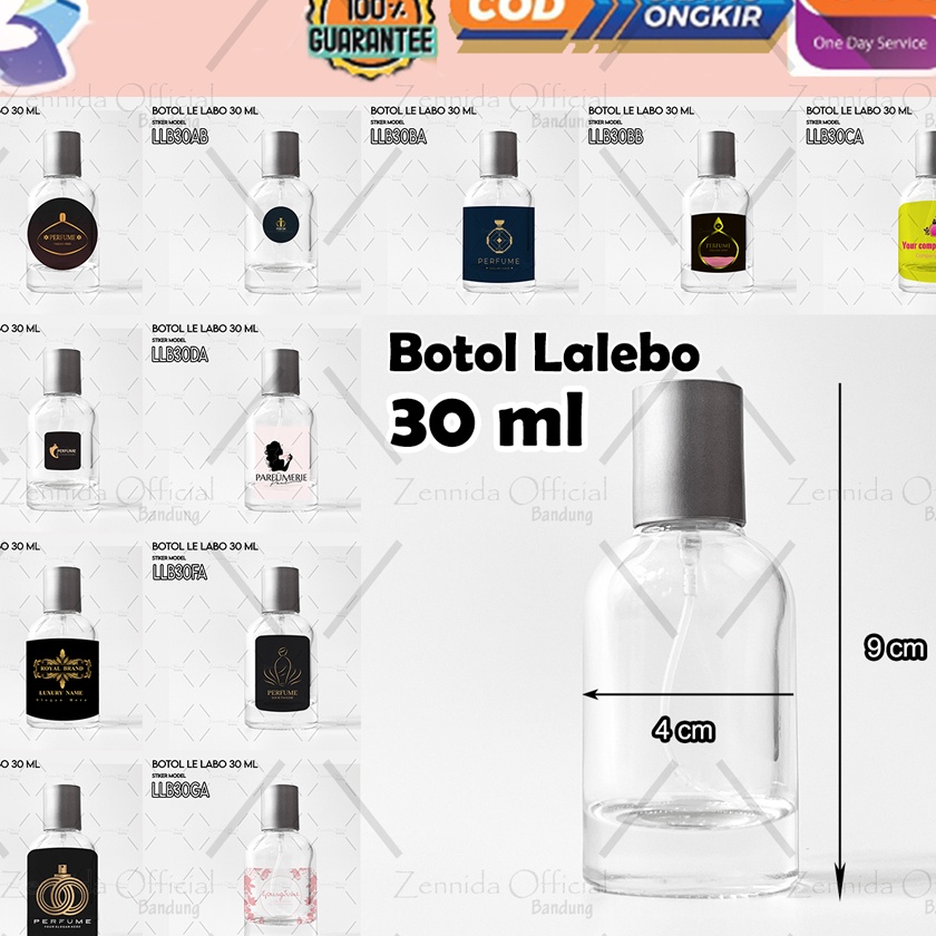 

Terbatas Stiker Botol Parfum LeLabo 3 ml Parfume Sticker Label Custom Le Labo Premium Glossy