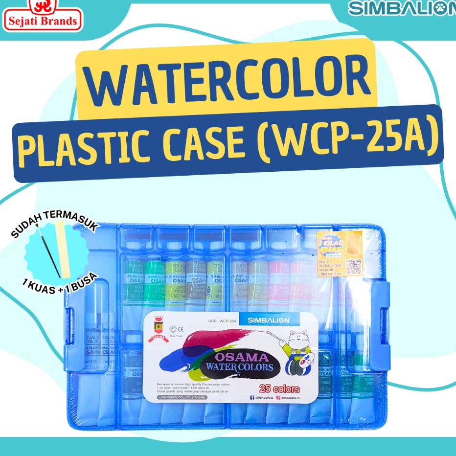 

KP8 Simbalion Osama Watercolor Plastic Case W25 G25A Cat Air Simbalion Cat Air Osama