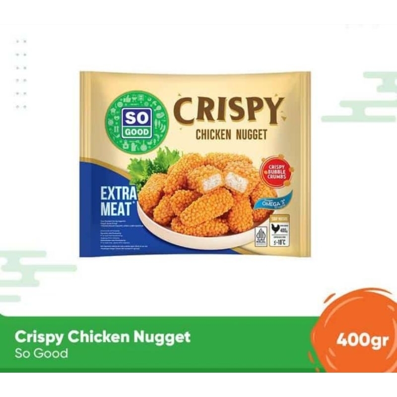 

so good nuget crispy 400g