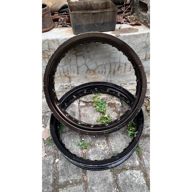 Velg TK Japan ring 14 lebar 2.15/2.50 original brown