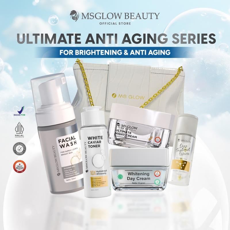 MS GLOW NEW Ultimate Series with White Caviar Toner