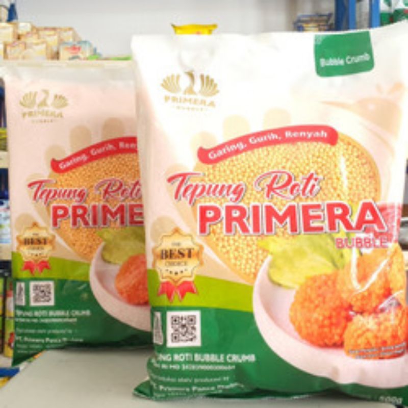 

Tepung roti primera bubble crumb 500 gram