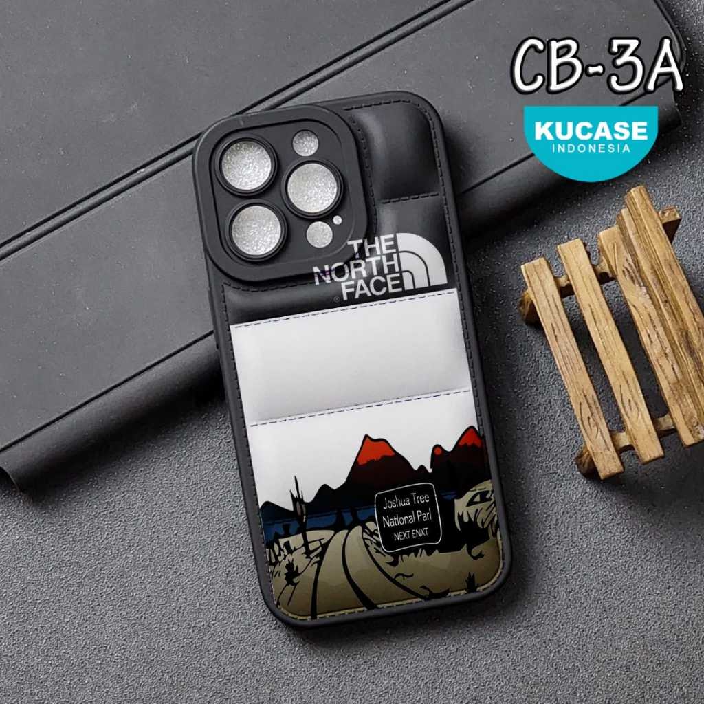 Case Gambar Motif Viral Case Bantal Macaron Black North Face CB03 Iphone XS Max