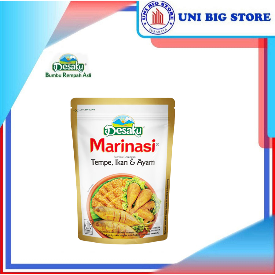 

DESAKU Marinasi Bumbu Tempe & Ikan Goreng 100 gr Pouch